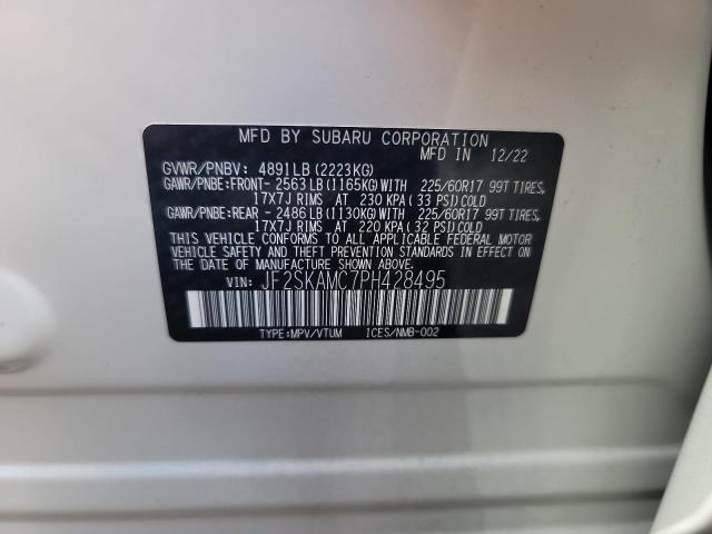 JF2SKAMC7PH428495 Subaru FORESTER W