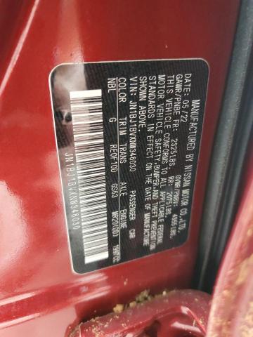 JN1BJ1BVXNW348030 Nissan ROGUE SPOR