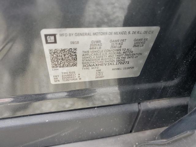 3GNAXHEV1KL170271 Chevrolet EQUINOX LS