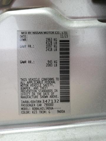 1N4BL4DV3RN347132 Nissan ALTIMA SV