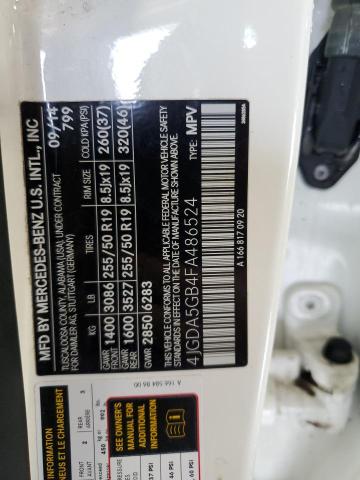 4JGDA5GB4FA486524 Mercedes-Benz ML 400 4MA