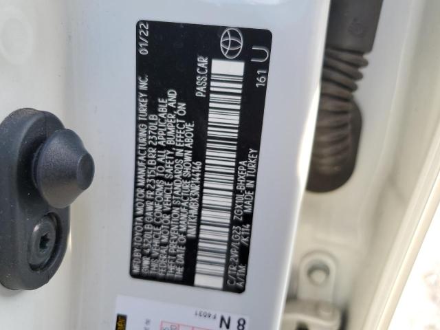 NMTKHMBX3NR144146 Toyota C-HR XLE