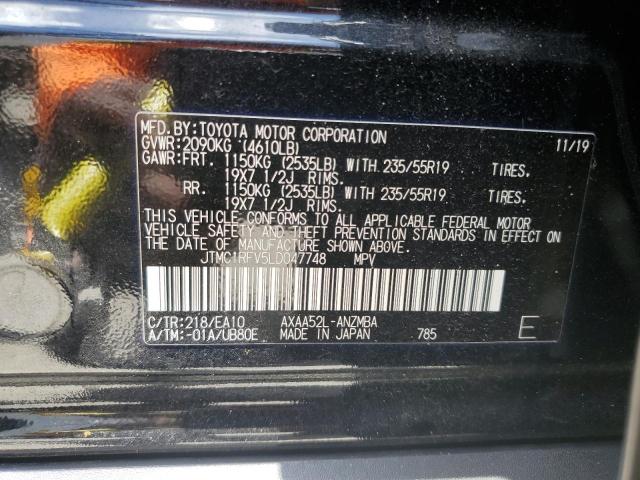 JTMC1RFV5LD047748 Toyota RAV4 XLE P