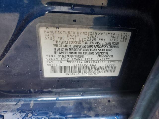 3N1AB7AP9HY406964 Nissan SENTRA S