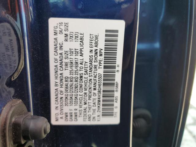 2HKRM4H58GH655507 Honda CR-V EX