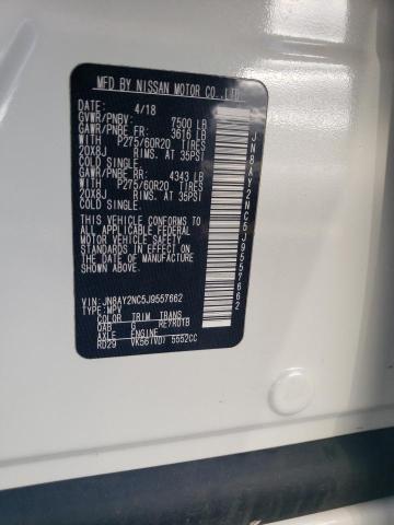 JN8AY2NC5J9557662 Nissan ARMADA SV