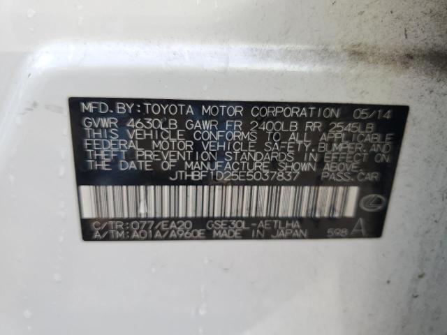 JTHBF1D25E5037837 Lexus IS 250