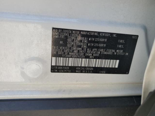 4T3D6RFV0RU142204 Toyota RAV4 LIMIT