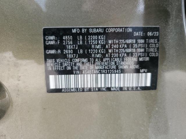 4S4BTANC1R3125945 Subaru OUTBACK LI