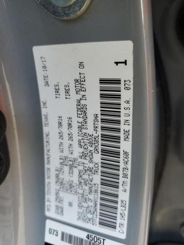 5TFCZ5AN4HX118615 Toyota TACOMA DOU