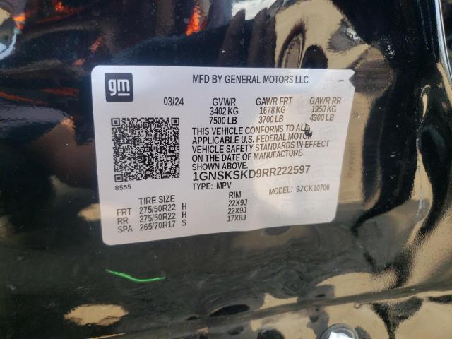 1GNSKSKD9RR222597 Chevrolet TAHOE K150
