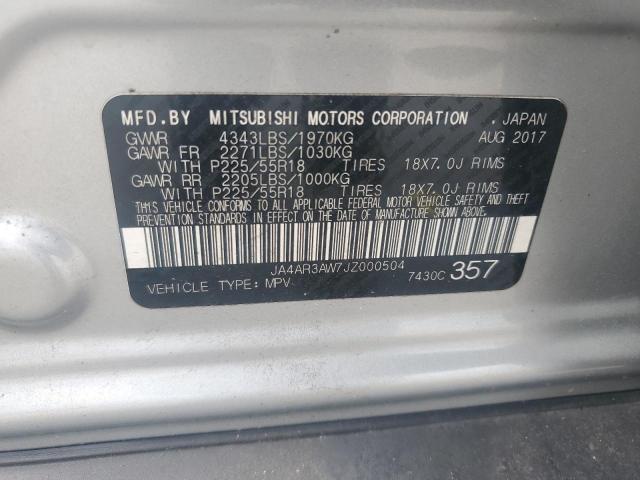 JA4AR3AW7JZ000504 Mitsubishi Outlander