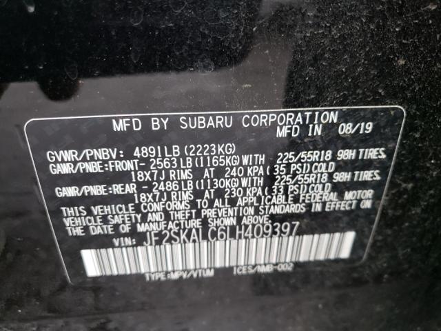 JF2SKALC6LH409397 Subaru FORESTER S