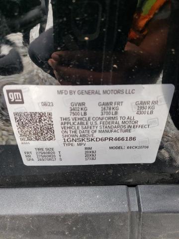 1GNSKSKD6PR466186 Chevrolet TAHOE K150