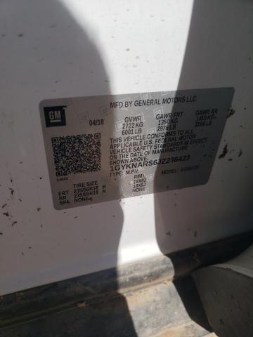 1GYKNARS6JZ236423 Cadillac XT5