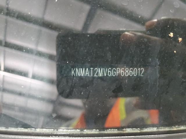 KNMAT2MV6GP686012 Nissan ROGUE S