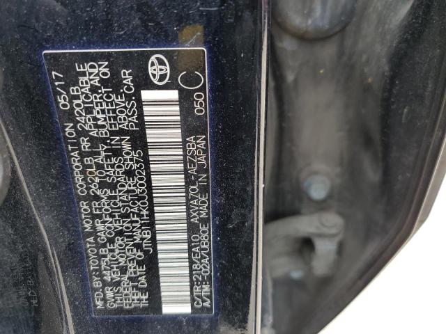 JTNB11HK0J3002375 Toyota CAMRY L