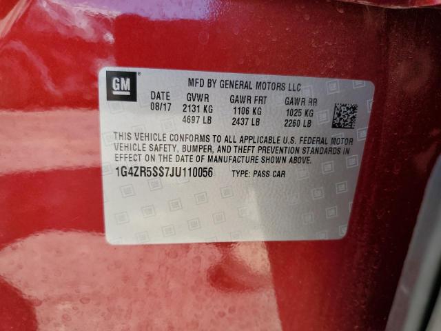 1G4ZR5SS7JU110056 Buick LACROSSE P