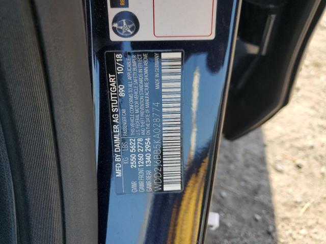 WDD2J6BB5KA028774 Mercedes-Benz Cls Amg 53