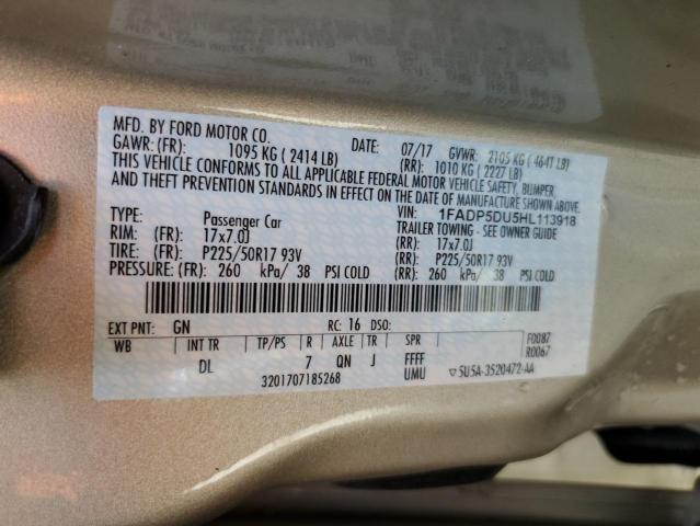 1FADP5DU5HL113918 Ford C-max Tita