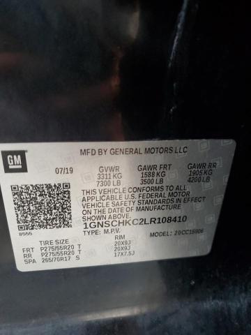 1GNSCHKC2LR108410 Chevrolet SUBURBAN C
