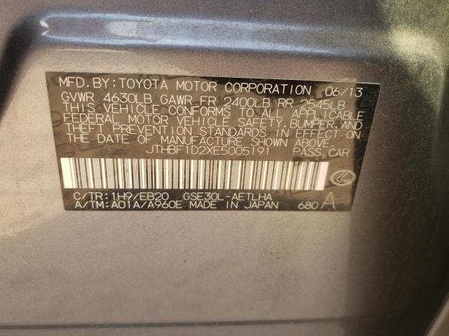 JTHBF1D2XE5005191 Lexus IS 250