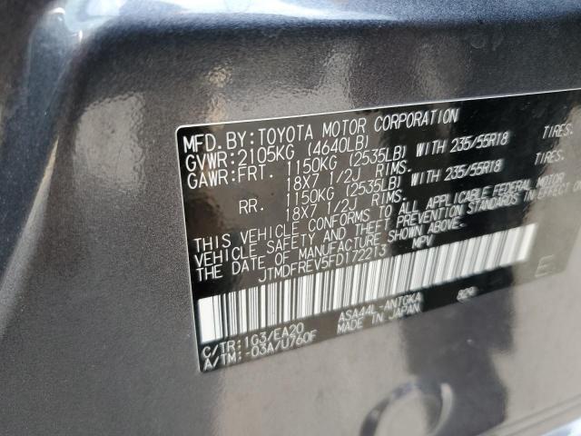 JTMDFREV5FD172213 Toyota RAV4 LIMIT
