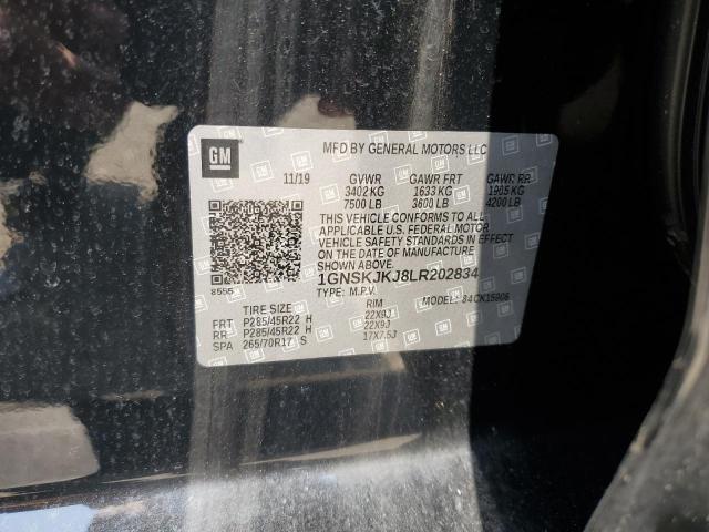 1GNSKJKJ8LR202834 Chevrolet SUBURBAN K