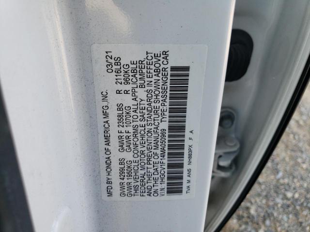 1HGCV1F14MA050969 Honda ACCORD LX