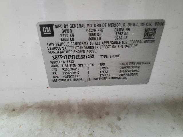 3GTP1TEH7EG537463 GMC SIERRA C15