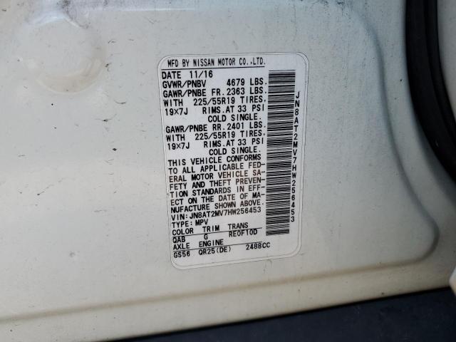 JN8AT2MV7HW256453 Nissan ROGUE S