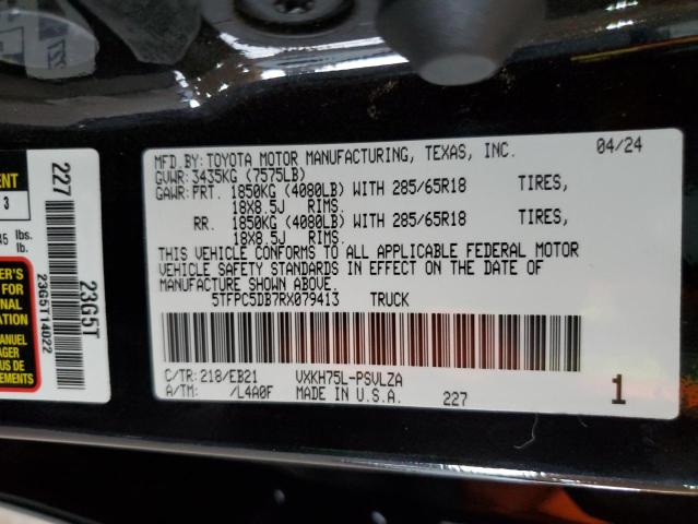 5TFPC5DB7RX079413 Toyota TUNDRA CRE