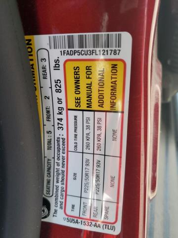 1FADP5CU3FL121787 Ford C-MAX PREM