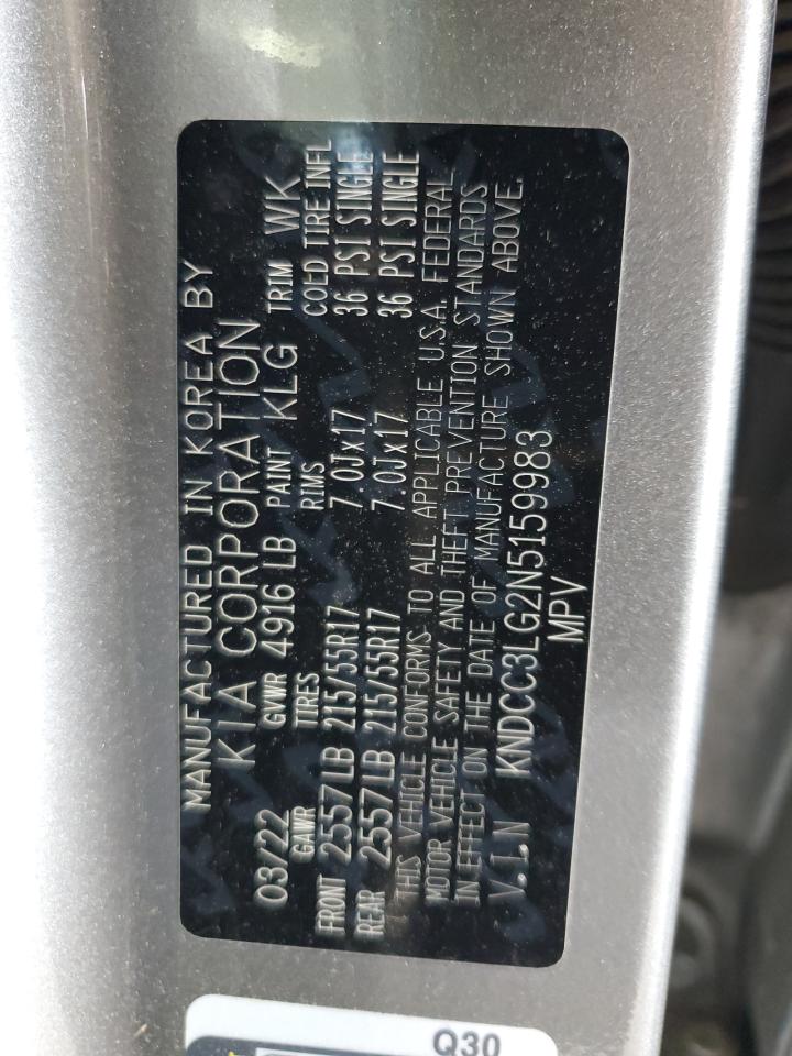 KNDCC3LG2N5159983 KIA NIRO S
