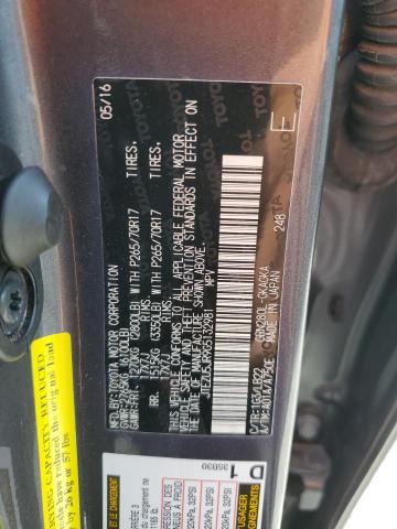 JTEZU5JR9G5132981 Toyota 4RUNNER SR