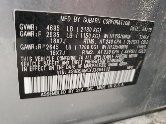 4S4BSANCXJ3364112 Subaru OUTBACK 2.