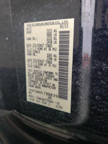 5N1BT3ABXPC788839 Nissan ROGUE S