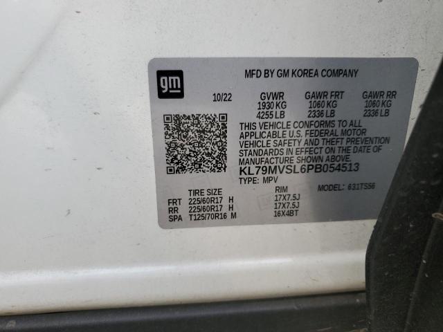 KL79MVSL6PB054513 Chevrolet TRAILBLAZE