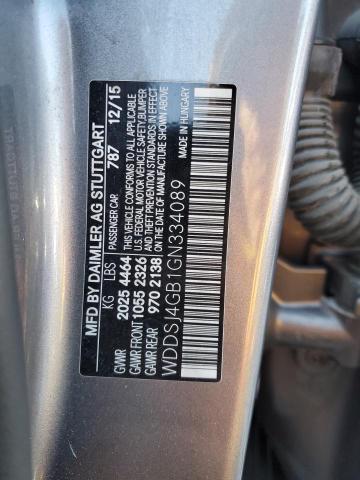 WDDSJ4GB1GN334089 Mercedes-Benz CLA 250 4M