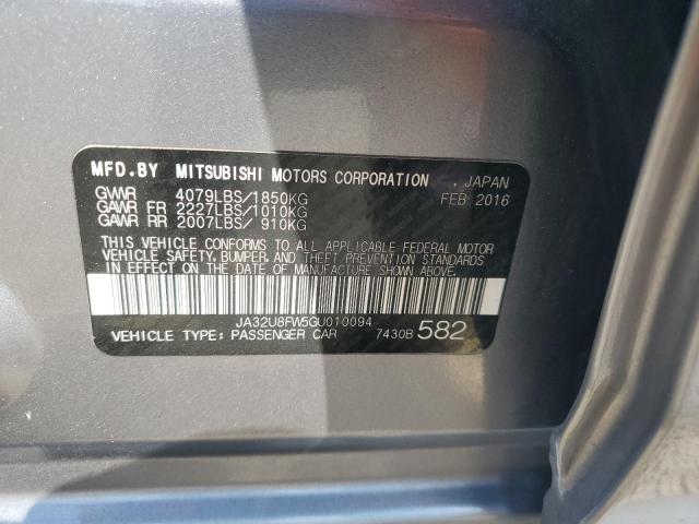 JA32U8FW5GU010094 Mitsubishi LANCER GT
