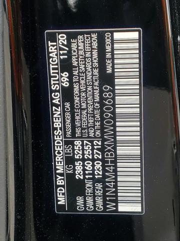 W1N4M4HBXMW090689 Mercedes-Benz Glb 250 4m