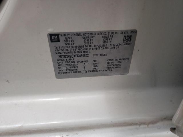 3GTU2VECXEG430892 GMC SIERRA K15