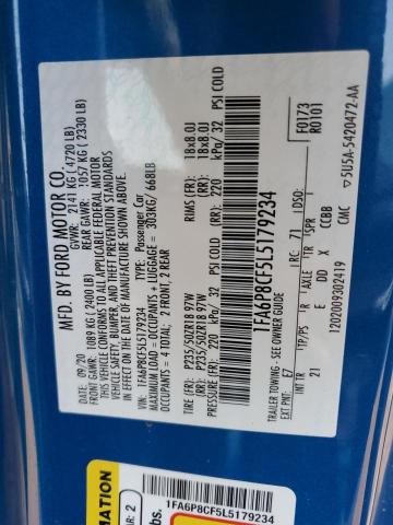 1FA6P8CF5L5179234 Ford MUSTANG GT