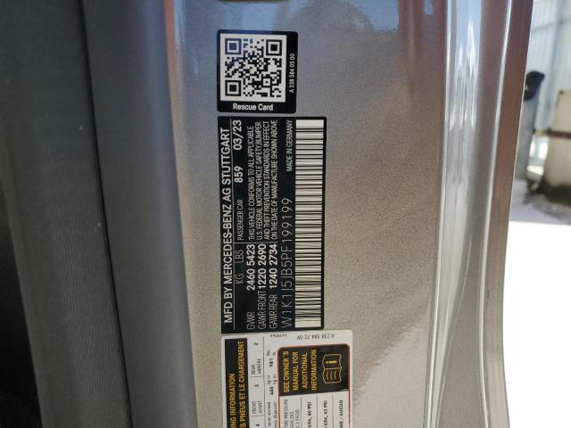 W1K1J5JB5PF199199 Mercedes-Benz E 450