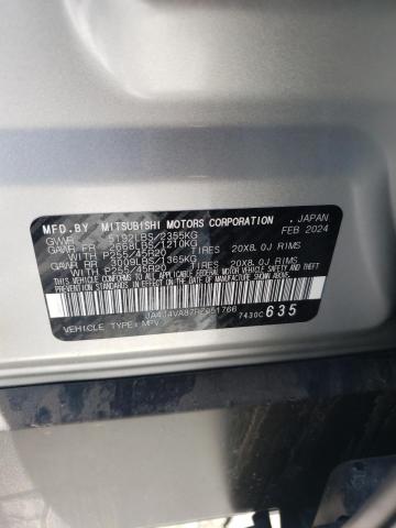 JA4J4VA87RZ051766 Mitsubishi Outlander