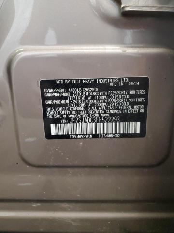 JF2SJADC3FH522293 Subaru FORESTER 2