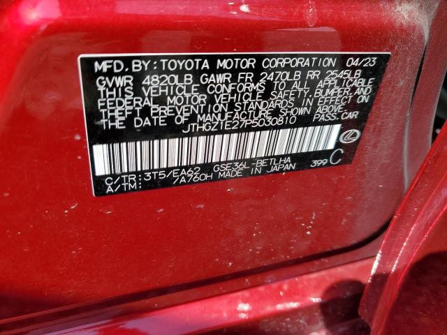 JTHGZ1E27P5030810 Lexus IS 350 F S