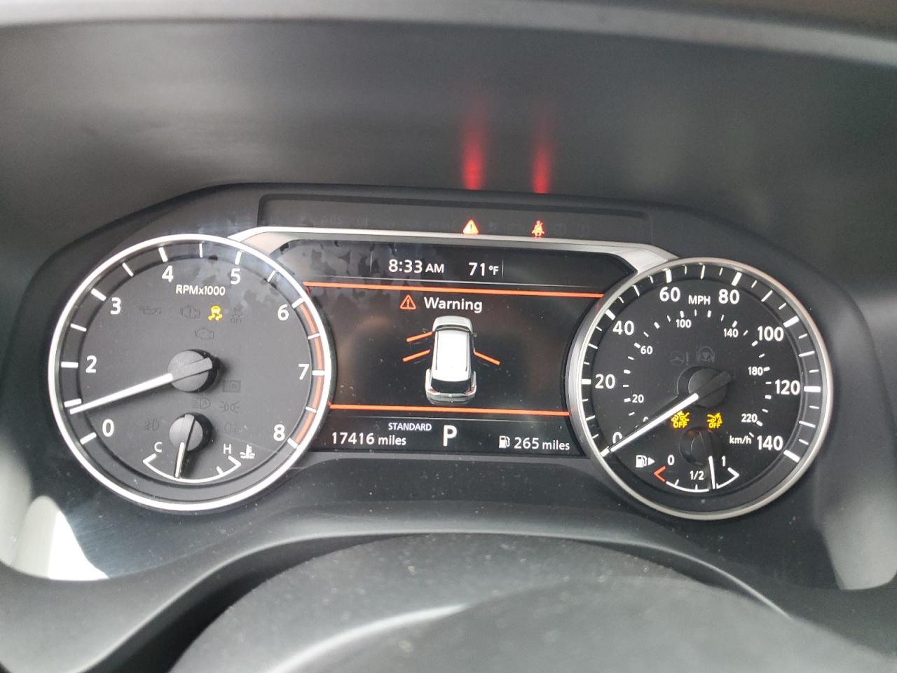 JN8BT3BA8PW434623 Nissan ROGUE SV