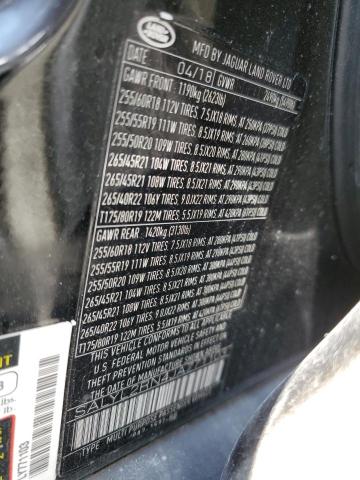 SALYL2RN4JA771103 Land Rover RANGE ROVE