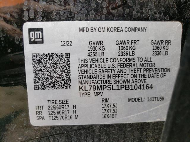 KL79MPSL1PB104164 Chevrolet TRAILBLAZE